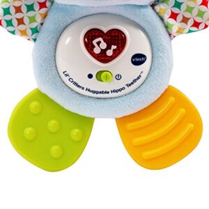 VTech Baby Lil' Critters Huggable Hippo Teether Blue