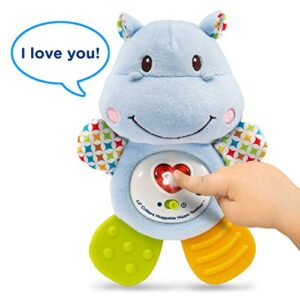 VTech Baby Lil' Critters Huggable Hippo Teether Blue