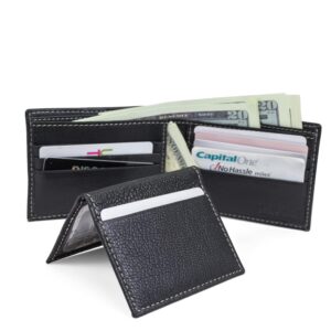 Timberland Men's Leather Passcase Security RFID Wallet, Black, One Size