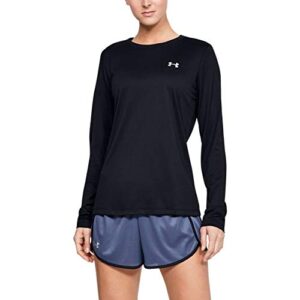 Under Armour Women's UA Tech Crew Long Sleeve SM Black