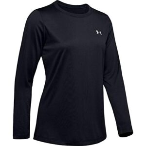 Under Armour Women's UA Tech Crew Long Sleeve SM Black