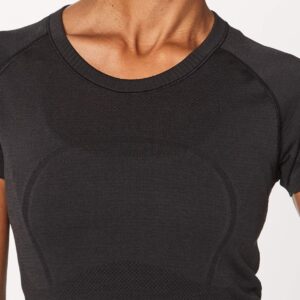 lululemon Swiftly Tech Short Sleeve Crew (Black, 4)