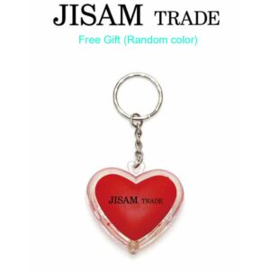 JISAM TRADE Champion XIOM M8.0P Ping Pong Racket Table Tennis Penholder Type for Professional + Key Ring