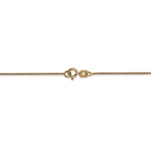 Jewels By Lux 14K Yellow Gold 0.80mm Spiga Pendant Chain