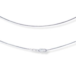 craft wire 24 inches 925 sterling silver 1.2mm box chain necklace made in italy