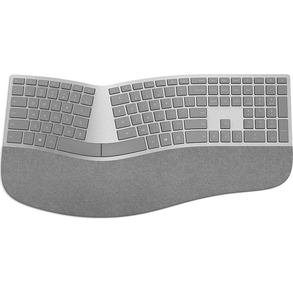 Microsoft 3RA-00022 Surface Ergonomic Wireless Keyboard,Gray