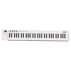 midiplus x6 mini -key controller, white