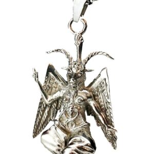 Church of Satan Baphomet Pendant Necklace 316L Stainless Eliphas Levi