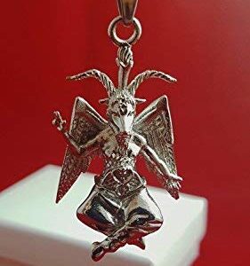 Church of Satan Baphomet Pendant Necklace 316L Stainless Eliphas Levi