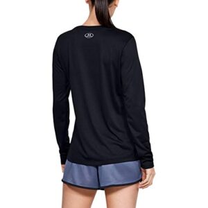 Under Armour Women's UA Tech Crew Long Sleeve XL Black