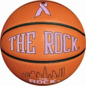 rock the pink ribbon basketball men's 29.5