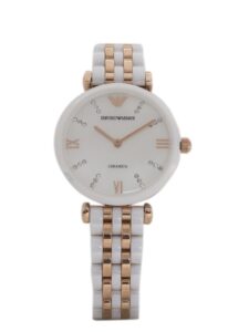 emporio armani women quartz ceramic white with white dial ar1489