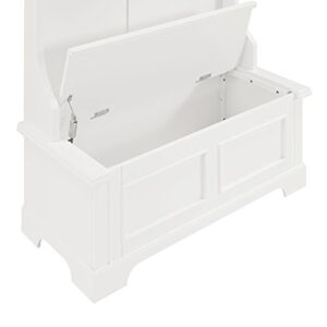 Crosley Furniture Campbell Hall Tree - White