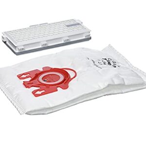 Miele Performance Pack AirClean 3D FJM Vacuum Cleaner Bags, 16 x Bags, 1 x HEPA Filter