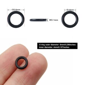 100pcs 1/4 Inch O-rings Specifically for Broadhead Replacement Rubber Bands Hunting Shooting Target