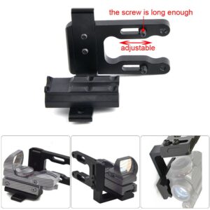 Bestsight Bow Mount Bracket for Red/Green Dot Scope and Sight