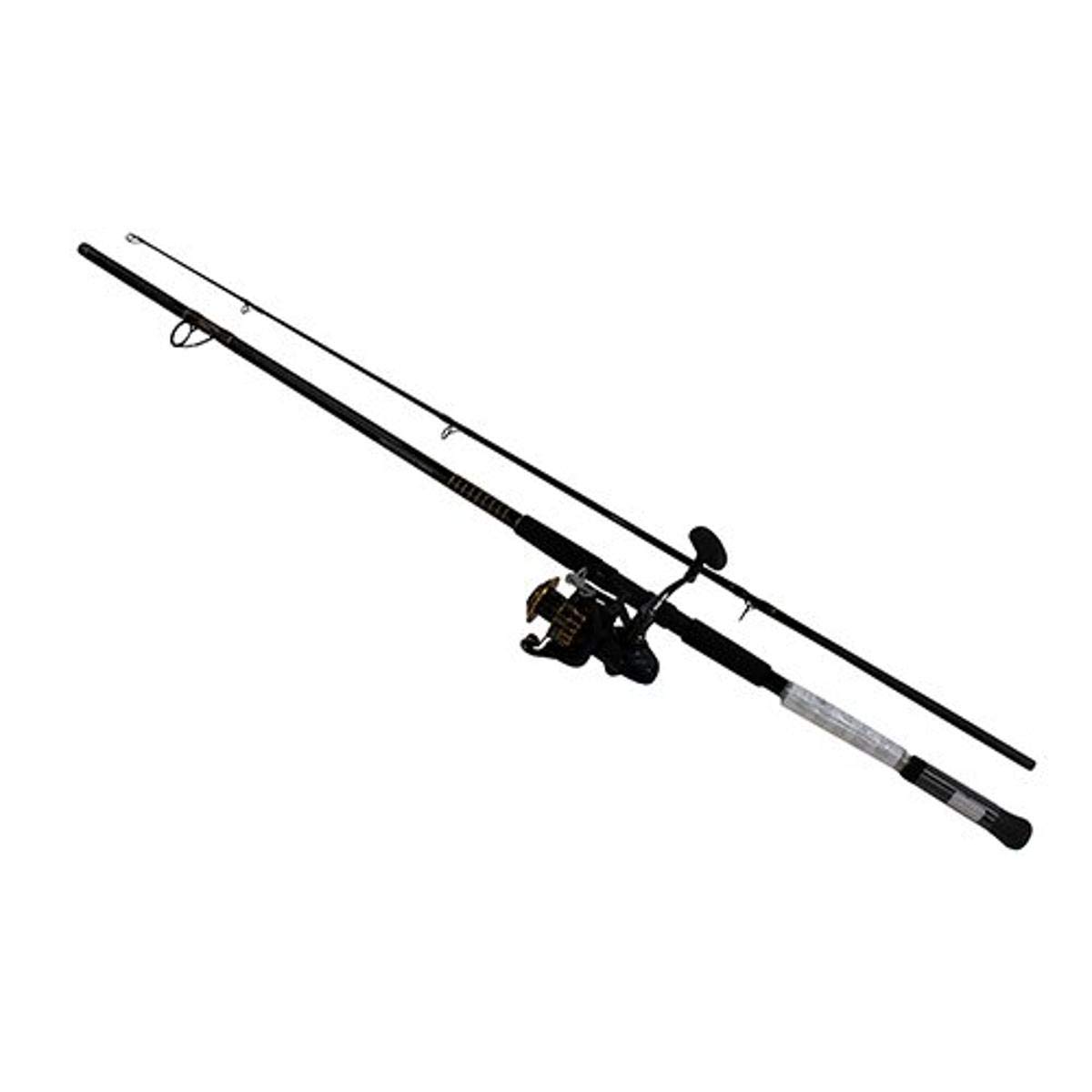 Daiwa BG4500/902MH BG Saltwater Pre-Mounted Combo, Spinning, 7 Bearings, 9' Length, 2Piece Rod, Medium/Heavy Power