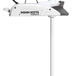 Minn Kota 1363762 Riptide Terrova Saltwater Electric-steer Bow-Mount Trolling Motor with Digital Maximizer & CoPilot, 80 lbs Thrust, 54" Shaft