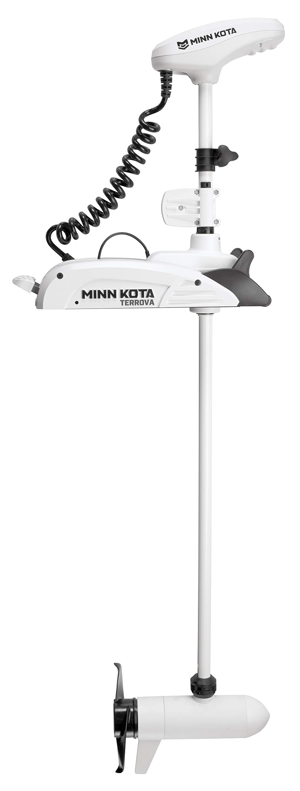 Minn Kota 1363762 Riptide Terrova Saltwater Electric-steer Bow-Mount Trolling Motor with Digital Maximizer & CoPilot, 80 lbs Thrust, 54" Shaft