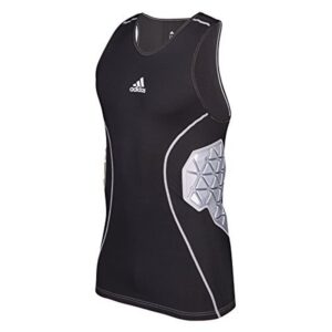 adidas techfit ironskin mens 3 pad football tank 3xl black