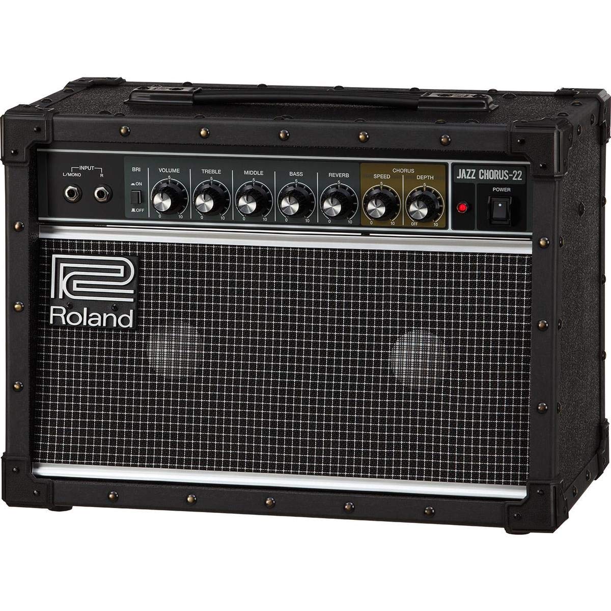 Roland JC-22 Jazz Chorus 40-Watt Guitar Amplifier with Two 6.5-Inch Speakers