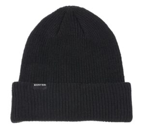 burton all day long beanie, true black new, one size