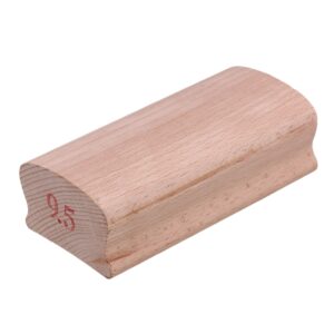 yibuy 9.5# wood radius sanding blocks for guitar bass fret leveling fingerboard luthier tool