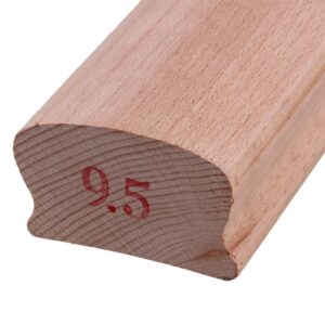 Yibuy 9.5# Wood Radius Sanding Blocks for Guitar Bass Fret Leveling Fingerboard Luthier Tool