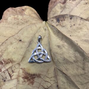 Jewelry Trends Sterling Silver Celtic Triquetra Circle of Life Pendant