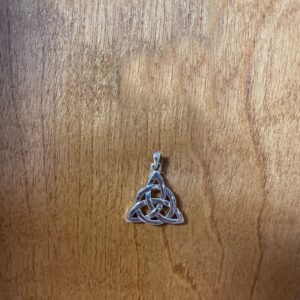 Jewelry Trends Sterling Silver Celtic Triquetra Circle of Life Pendant