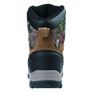 Northside Boy's Renegade 406 Mid Calf Boot, Tan Camo, 4 Big Kid