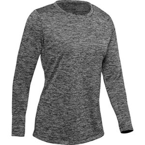 Under Armour Women's UA Tech™ Twist Crew Long Sleeve SM Black