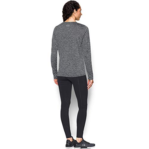 Under Armour Women's UA Tech™ Twist Crew Long Sleeve SM Black