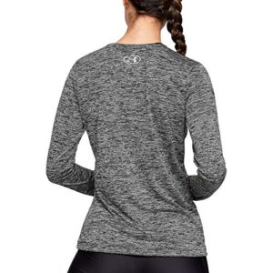 Under Armour Women's UA Tech™ Twist Crew Long Sleeve SM Black