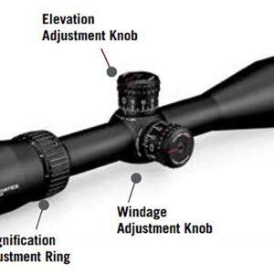 Vortex Optics Diamondback Tactical 4-12x40 Second Focal Plane Riflescope - VMR-1 Reticle (MOA),black