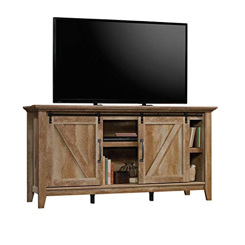 Sauder Dakota Pass Credenza, For TV's up to 70", Craftsman Oak finish