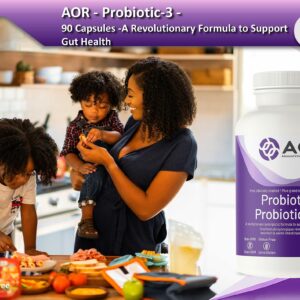 AOR - Probiotic-3 90 Capsules - A Revolutionary Formula to Support Gut Health