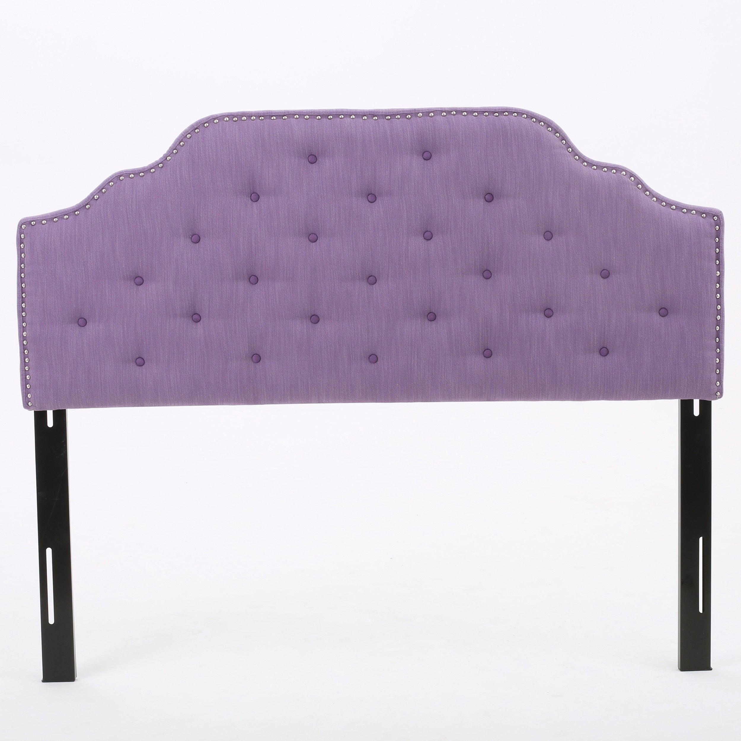 Christopher Knight Home Silas Headboard - Fully Upholstered, Queen / Full, Light Purple