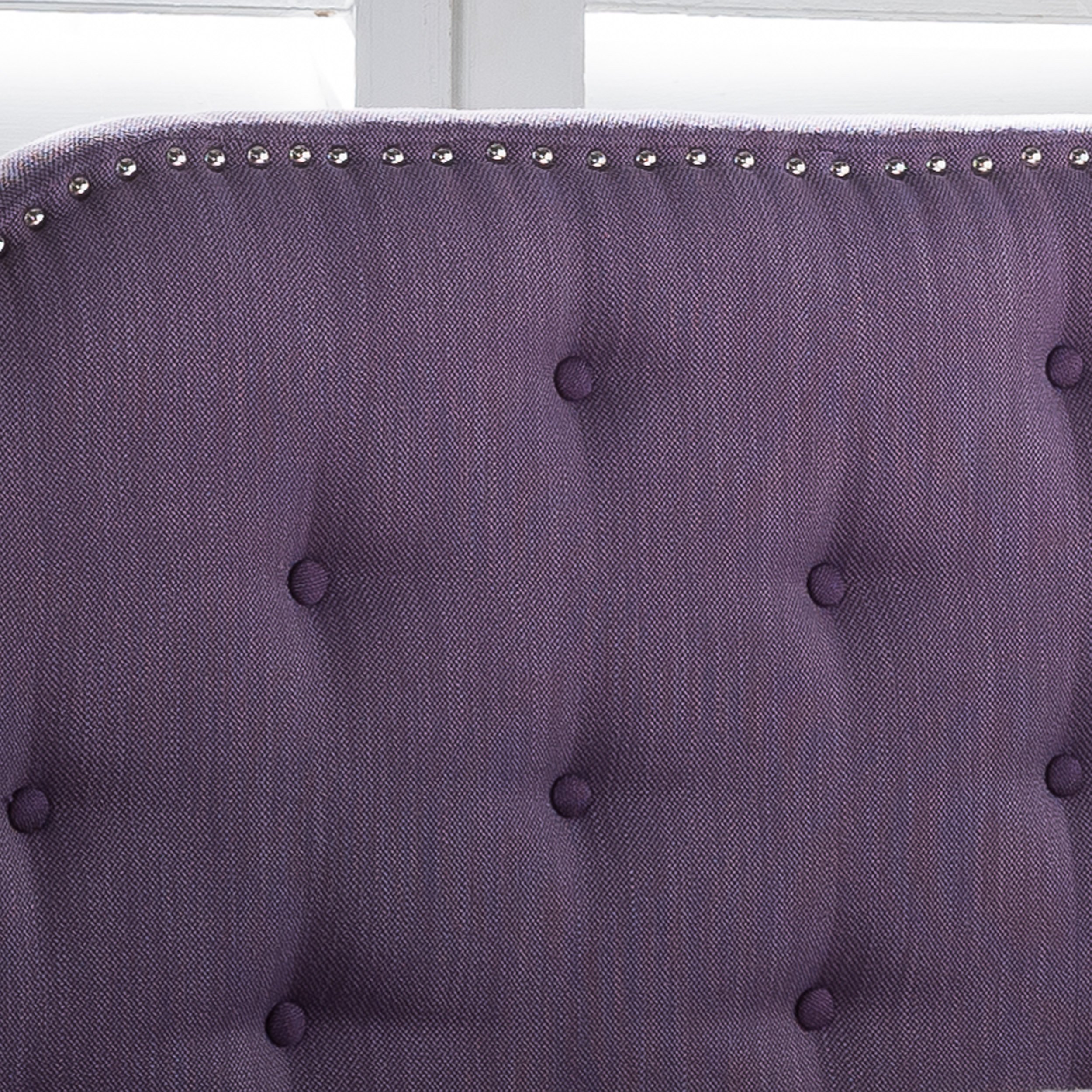 Christopher Knight Home Silas Headboard - Fully Upholstered, Queen / Full, Light Purple