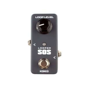 mini sos looper pedal portable guitar effect pedal/kokko/flp2, not including power adapter