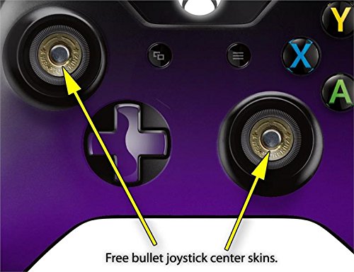 WraptorSkinz Decal Style Vinyl Skin Wrap compatible with XBOX One Original Wireless Controller Smooth Fades Purple Black - (CONTROLLER NOT INCLUDED)