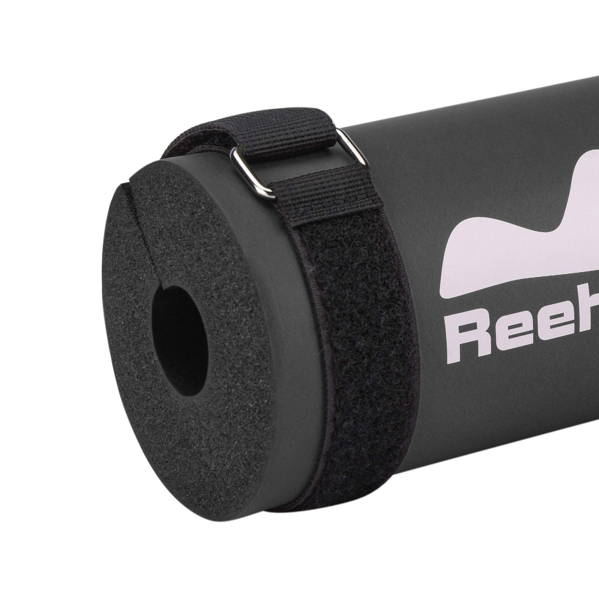 REEHUT Squat Pad Barbell Pad for Squats, Lunges and Hip Thrusts - Foam Sponge Pad Provides Relief to Neck and Shoulders While Training - Fit Standard and Olympic Bars Perfectly Black (Black)