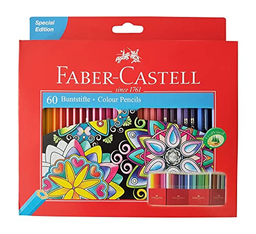 Faber Castell Premium Color Pencils, 60 colour