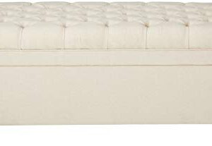 Christopher Knight Home Juliana Fabric Storage Ottoman, Beige