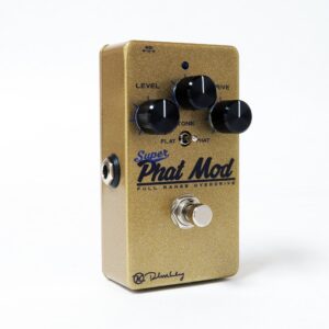 Keeley Super Phat Mod Full Range Overdrive Pedal, Gold (KPhat)