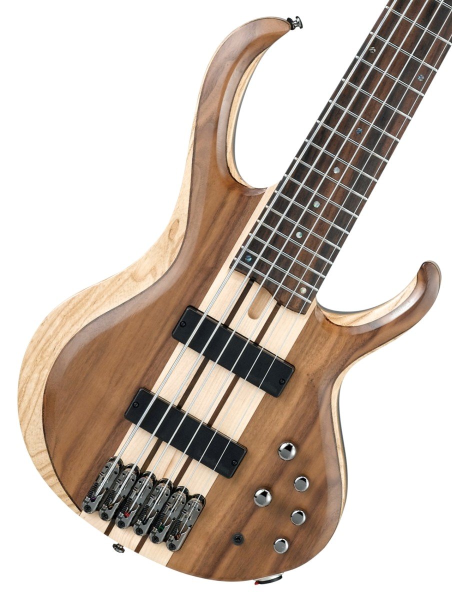 Ibanez BTB Standard 6-String Electric Bass (Right-Handed, Natural Low Gloss)