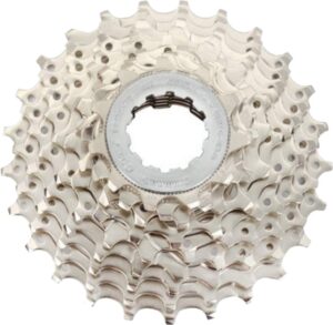 shimano alivio cs-hg400 cassette - 9 speed, 11-25t, silver, nickel plated