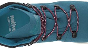 Native Shoes Unisex AP Apex Junior Hiking Boot, Mdntbl/Bnwht, 4 M US Big Kid