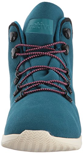 Native Shoes Unisex AP Apex Junior Hiking Boot, Mdntbl/Bnwht, 4 M US Big Kid