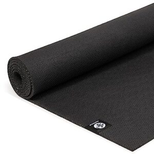 Manduka X Yoga Mat - Easy to Carry, For Women and Men, Non Slip, Cushion for Joint Support and Stability, 5mm Thick, 71 Inch (180cm), Black